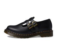 Dr. Martens Vegan 8065 Mary Jane Flat Negro Felix Rub Off 6 para mujer