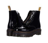 Dr. Martens Vegan Sinclair 8 Eye Boot, Botas de Combate Mujer, Black Oxford, 42 EU
