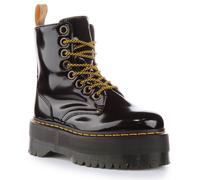 DR MARTENS Vegano Jadon Oxford Cremallera Plataforma Mujer Botas Negro GB 3-7
