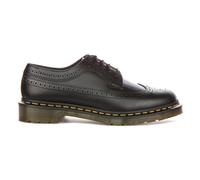 Dr. Martens - Zapatos Brogue de Cuero Liso con Costuras Amarillas 3989 - Shoes - unisex - Negro - 40 EU -
