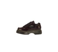 Dr. Martens Zapatos Mujer Buzz 5i 5 Eye Shoe Oxblood High Shine Croc Emboss in Marrón 36