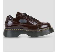 Dr. Martens Zapatos Mujer Buzz 5i 5 Eye Shoe Oxblood High Shine Croc Emboss in Marrón 40