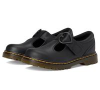 Dr. Martens Zapatos planos Mary Jane Polley Ii J (niño pequeño y grande), Negro -, 13 Little Kid