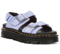 Dr Martens Zebzag Ante Plataforma sin Cordones Mujer Sandalia En Azul EU 36-42