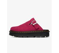 Dr. Martens Zebzag Suede Mules Fucsia