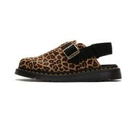 Dr. Martens - Zueco de Verano de Gamuza con Cuero Carrara - Shoes - Mujer - Marrón - 36 EU -
