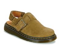 Dr. Martens Zuecos Jorge Muted Olive Tumbled Nubuck+E.H.Suede in Kaki 41
