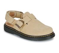 Dr. Martens Zuecos Jorgie J Light Tan Bronx Suede in Beige 33