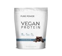 Dr. Mercola Vegan Protein Chocolate - Perfect Blend Of Pea, Hemp, Chia, Chlorella & Potato Proteins - Gluten-Free - Naturally Flavored - 1 lb 6.5 oz (750g)