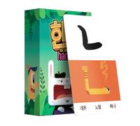 Dr. Moku Hangul Flash Cards - Aprende el Alfabeto Coreano con Reglas Mnemotécnicas -Tarjetas Didácticas