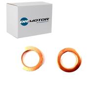 DR.MOTOR AUTOMOTIVE DRM0126 Junta del turbo Compatible con FORD Fiesta Mk6 Hatchback CB1, CCN, JA8, JR8 Focus Mk2 Familiar DA, FFS, DS Fiesta Mk5 Hatchback JH, JD, JH1, JD1, JH3, JD3 C-MAX DM2, MAZDA