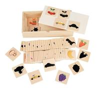 Dr. MUYA® Juguetes Montessori 2 3 4 5 Años, Juguete de Clasificación de Formas, Juguete de Madera, Educativos, Motricidad Fina, Coordinación Ojo-Mano, Habilidad Manual, Regalo Niño Niña 2-5 Años