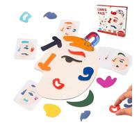 Dr. MUYA® Juguetes Montessori 3 4 5 Años, Puzzle Magnético, Puzzle Infantil, Juegos Educativos Niños 3 Años, Juguetes de Madera, Puzles Niños 3 Años, Regalo Niño Niña 3-5 Años