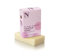 Dr. Natural Castile Bar Soap - Barra de jabón multiusos con propiedades antiacné - Para cara, cuerpo y cabello - Gel de baño para piel sensible - Lavanda - 140 g