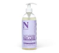 Dr. Natural Jabón 3 en 1 Baby Plus Kids sin lágrimas - Jabón y champú para bebés de pies a cabeza - Gel de baño hidratante para piel sensible - Lavanda - 474 ml