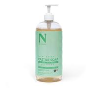 Dr Natural - Organic Pure Castile Eucalyptus Scented Multi-Purpose Liquid Soap Made with Real Shea Butter to Moisturise, Use as a Body Wash, Shampoo, Facial Cleanser or Hand Soap 944ml