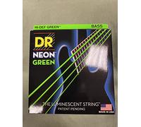 Dr Neon Hi-Def ngb de 40 Green 40 - 100 - Cuerdas para bajo de 4 cuerdas de fluorescente
