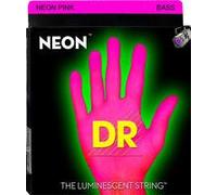 DR NEON HI-DEF NPB5-40 Pink 40-120 - Cuerdas fluorescentes para bajo de 5 cuerdas