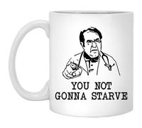 Dr. Now, No Te Vas A Morir De Hambre, Pérdida De Peso Divertida Taza Único Taza De Café Con Asa Tazas De Desayuno Para Escuela Cacao Espresso 330Ml