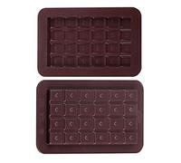 Dr. Oetker 1293 Mini Molde de Confitería, Silicona, Marrón, 19 x 10,5 x 1 cm, 2 Unidades