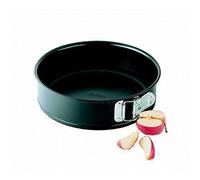 Dr. Oetker 2513 - Molde Horno Redondo Desmontable 1 fondo antiadherente 26x6,5cm., en negro