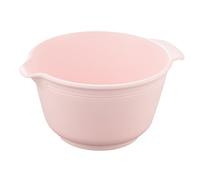 Dr. Oetker 4642 Retro Cuenco para Mezclar (3 L, plástico, Rosa, 23 x 23 x 14 cm