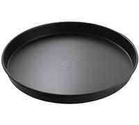 Dr.Oetker - Bandeja para pizza/horno Tradition Ø32 cm en color negro, acero, 32 x 32 x 5 cm