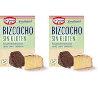 DR. OETKER Bizcocho sin gluten 10 en 1 (364 g), preparado de repostería para bizcocho gluten free, ideal como base para tartas y pasteles (12 raciones) (Paquete de 2)