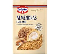 DR. OETKER Crocanti de Almendras, Almendras Crocanti Elaborado con Almendras Recién Tostadas y Caramelizadas, Especial para Repostería y Pastelería - Envase, Bolsa Doypack con Zip, 125g