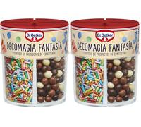 Dr. Oetker Decomagia Fantasia Grageas De Colores, 78 Gramo (Paquete de 2)