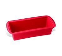 Dr. Oetker Molde rectangular Flexxibel Love – Silicona antiadherente 230°C Rojo 24x10x6,5 cm