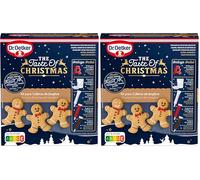 DR. OETKER - Galletas de Jengibre 337 g, Kit para Preparar y Decorar 15 Galletas, Incluye Molde para Cortar, Preparado en Polvo, 3 Lápices Pasteleros, Fácil de Preparar (Paquete de 2)