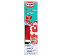 Dr. Oetker Gel De Color De Los Alimentos De Color Rojo Brillante (10g) (Paquete de 6)