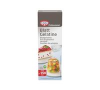 DR. OETKER - Gelatina Neutra en Polvo Transparente 1kg, 1000g para 50L de Líquido, para Gelificar o Espesar Recetas, Consigue Textura Firme y Consistente, Apta para Elaboraciones Frías y Calientes