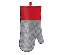 Dr. Oetker Manopla Horno silicona platinium de cuidada calidad, algodón, color rojo y gris. 1 ud.