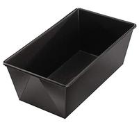 Dr. Oetker molde 20 cm, molde con recubrimiento antiadherente, molde de alta calidad, molde cuadrado (color: negro), cantidad: 1 pieza