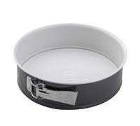 Dr. Oetker Molde de 26 cm de diámetro exclusivo tradicional para deliciosos moldes para tartas con sellado esmaltado (color gris/marrón/crema)