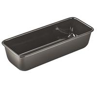 Dr. Oetker Molde de 30 cm exclusivo para tartas jugosas y panes abundantes, molde de pan con sellado esmaltado (color gris/marrón/crema), cantidad: 1 unidad