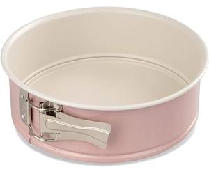 Dr. Oetker Molde de Horno Desmontable Ø 20 cm con Base Plana, Modern Baking Retro Design, Revestimiento Antiadherente Premium Bicolor Reforzado con Cerámica, Color: Rosa/Crema), 1 ud.