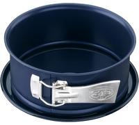 Dr. Oetker Molde desmontable de 18 cm de diámetro, molde para tartas redondas, base esmaltada resistente a cortes y arañazos, con protección contra fugas (color: azul), cantidad: 1 unidad