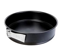 Dr. Oetker Molde Desmontable de 24 cm, Acero aleado, Negro