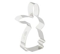 Dr. Oetker Molde para Hornear Galletas de Conejo de Pascua Dorado en uno (Plateado) Cantidad: 1 Pieza