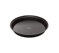 Dr. Oetker Molde para Quiche con Base de Esmalte de 28 cm de diámetro, edición horneada, Molde para Tarta con Revestimiento Antiadherente Reforzado con cerámica, Base Resistente a Cortes y arañazos