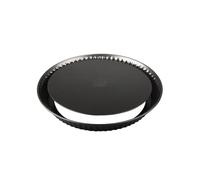 Dr. Oetker Molde para Quiche de 28 cm de diámetro, de Acero Antiadherente, Redondo, 1 Unidad