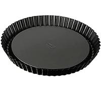 Dr. Oetker Tradition Molde para Tartas de Frutas, 30 cm, Acero aleado, Negro, 30 x 30 x 3 cm