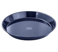 Dr. Oetker Molde repostería para Horno Redondo con Borde Liso para Tarta y Pizza, Base Cuarzo esmaltado y Antiadherente, 30cm, 1ud. Back-Liebe, Azul Oscuro, 30x30x4cm