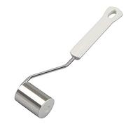 Dr. Oetker Rodillo para Bandeja de Tartas, Acero Inoxidable, Blanco, Plateado, 22 x 5 x 3.5 cm