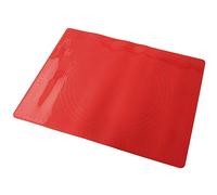 Dr. Oetker Tapete de Horno 38 X 30 cm, Silicona Platinum, Resistente al Frío y al Calor, Aguanta Temperaturas entre -40ºC y +230ºC, Accesorios de Repostería, Color Rojo, 1 ud.