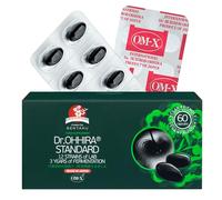 Dr. OHHIRA® Estándar Salud Intestinal - Probióticos, Prebióticos y Postbióticos en OM-X® - 3 Años de Fermentación Sin Calefacción de 12 Cultivos Bacterianos Vivos Con 14 Frutas, 60 Cápsulas
