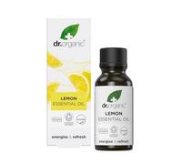 Dr Organic Aceite de limón - Aceite esencial orgánico para la piel, aromaterapia y difusores, vegano, libre de parabenos y SLS, 10 ml
